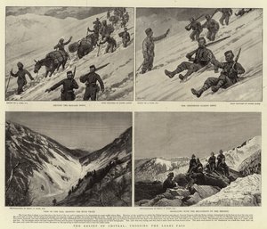 De Bevrijding van Chitral, het oversteken van de Loari Pas